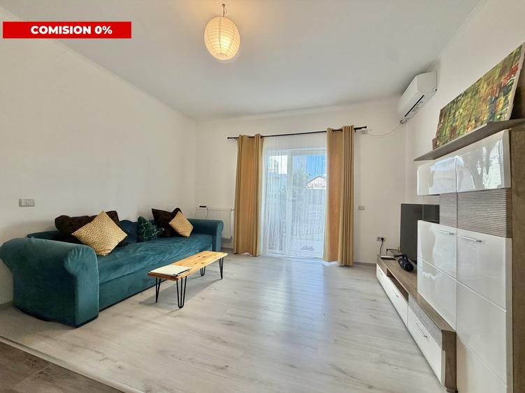 COMISION 0% Apartament 2 camere, decomandat, curte 102mp in Giroc - 1