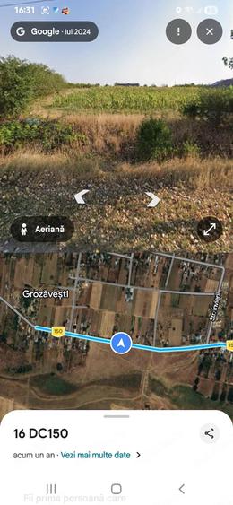 Teren de 1300 mp, în Drăghiceni