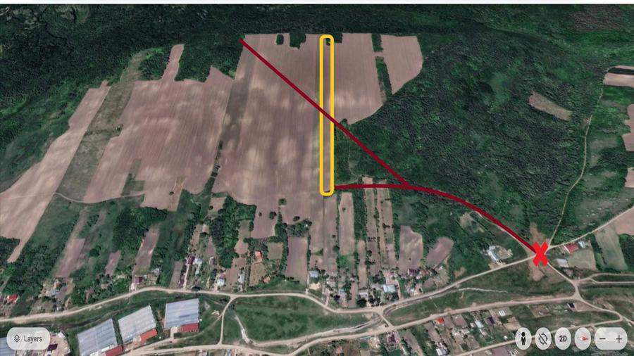 Teren de 10500 mp, în Rediu Aldei