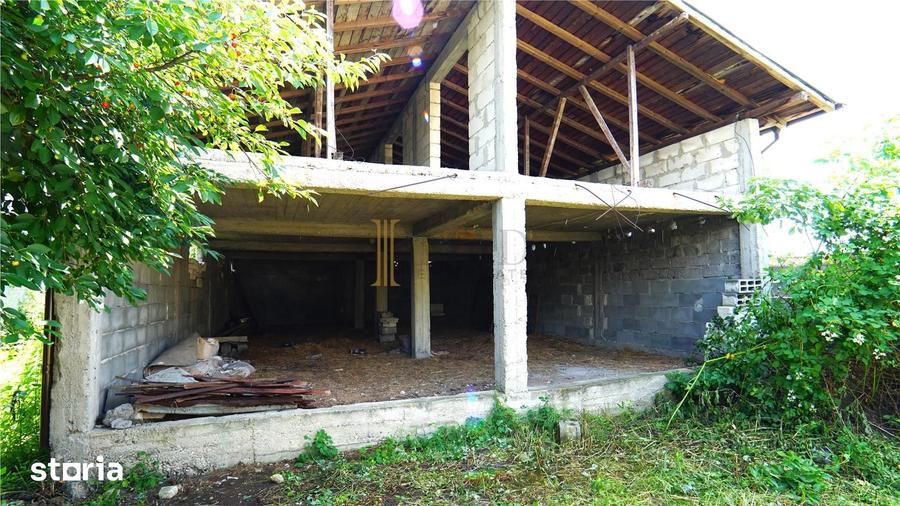Casă cu 3 camere cu Teren 518 Mp în Dragomirești