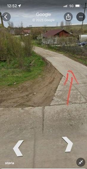 Teren de 1429 mp, în Vârvor