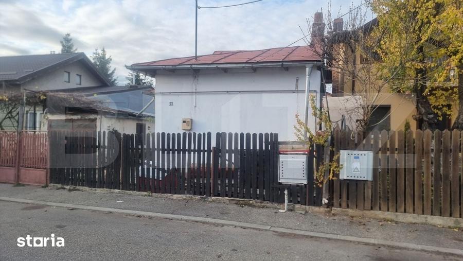 Casă cu 2 camere cu Teren 225 Mp în Central