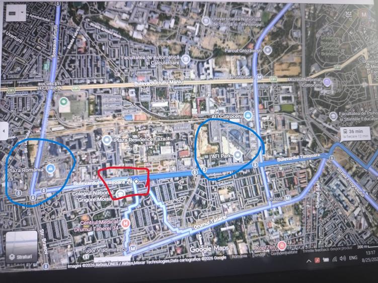 Apartament cu 5 camere decomandat în Drumul Taberei