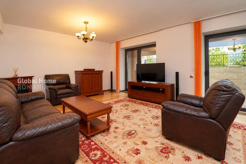 Apartament cu 3 camere semidecomandat, mobilat în Domenii