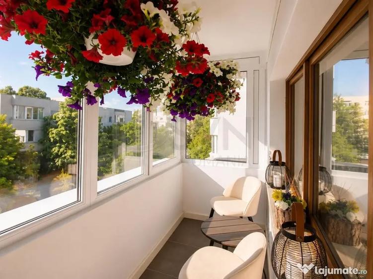 Apartament cu 4 camere semidecomandat în Aviației