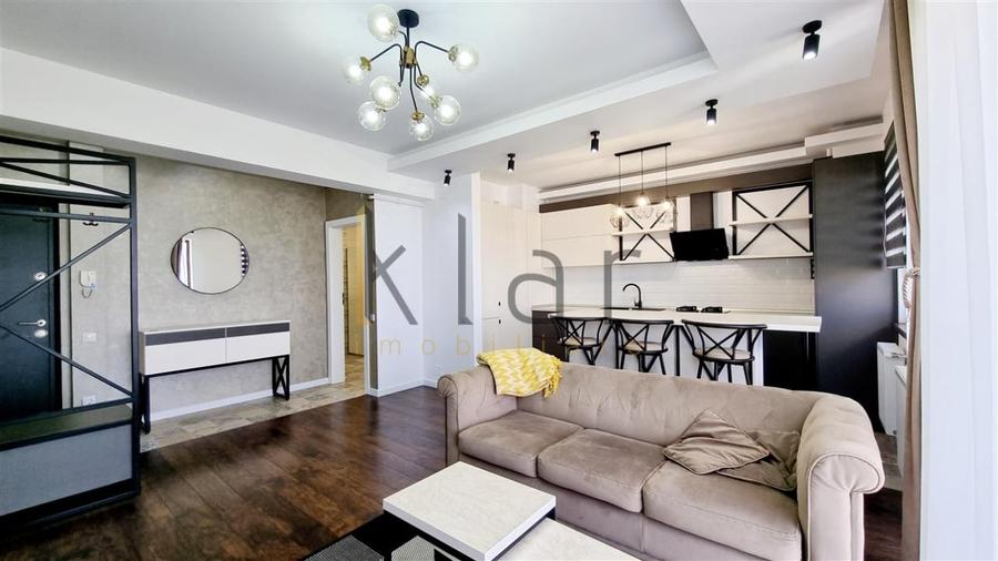 Apartament cu 2 camere semidecomandat, mobilat în Europa
