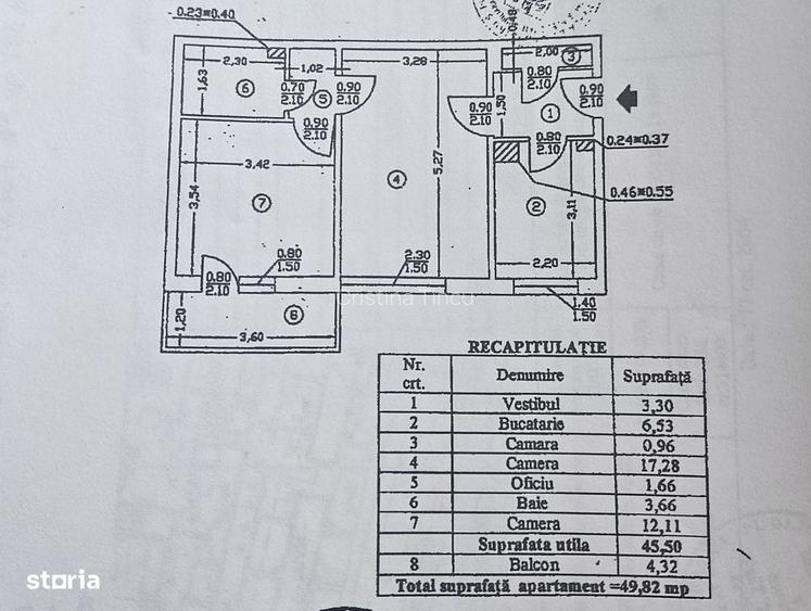 Apartament 2 camere 1 Decembrie 1918