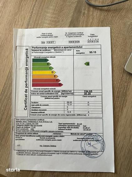 Apartament cu 3 camere decomandat în Craiovița Nouă