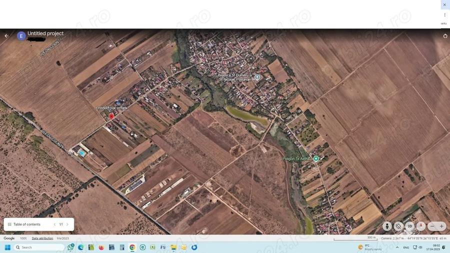 Teren de 5000 mp, în Postăvari