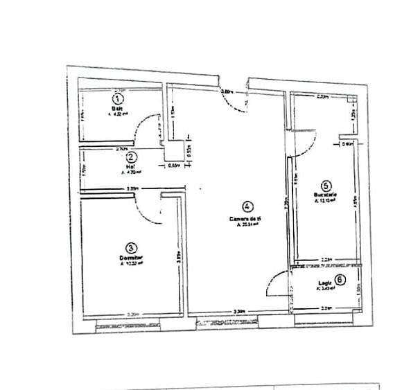 Apartament cu 2 camere semidecomandat, mobilat în Răcădău