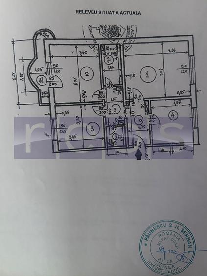Apartament cu 3 camere decomandat, mobilat în Vitan Mall