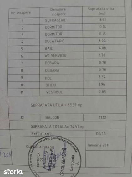 Apartament cu 3 camere în Titan