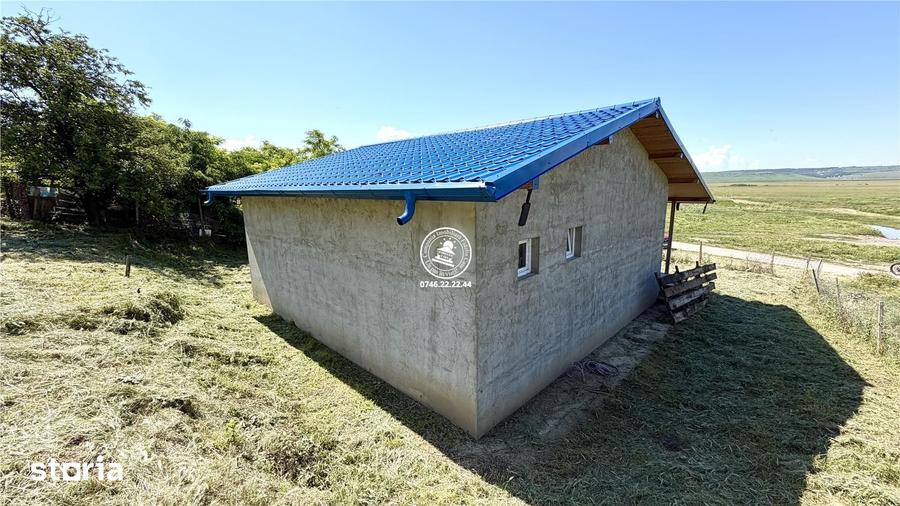 Casă cu 2 camere cu Teren 500 Mp în Țigănași