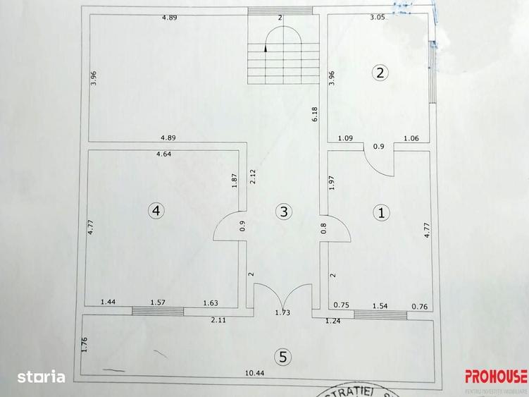 Casă cu 4 camere decomandat în Rădeana