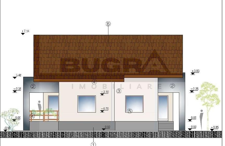 Teren Construcții intravilan de 660 mp, în Chinteni