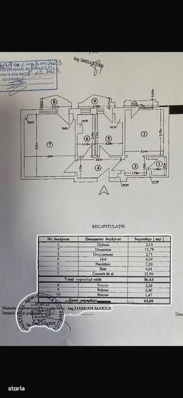 2 Camere Decomandat | 3 Balcoane | Unirii | 63 m2 - 6