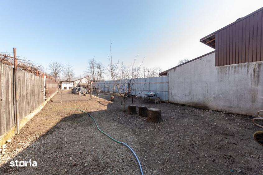 Casă cu 2 camere nedecomandat cu Teren 436 Mp în Micești