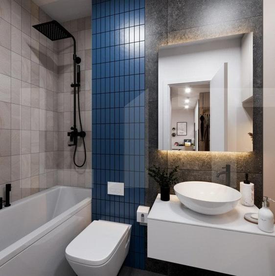 Apartament cu 3 camere, 79 mp, Ansamblu Rezidential, zona RIVUS - 8