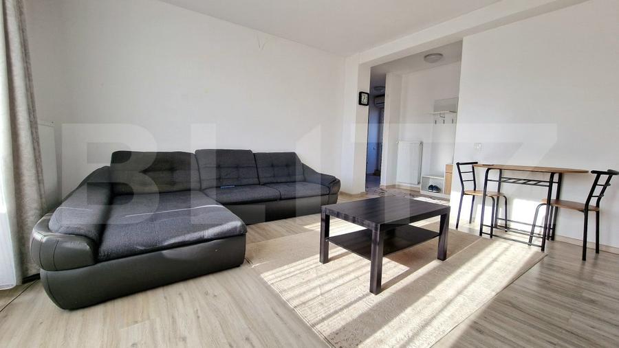 Apartament cu 2 camere semidecomandat, mobilat în Florești