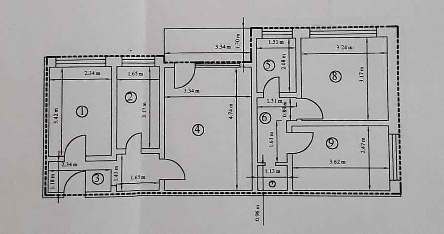 Apartament cu 4 camere in zona Darmanesti - 1