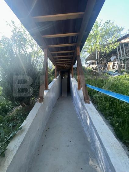 Casă individuală cu 3 camere cu Canalizare în Nord-Vest
