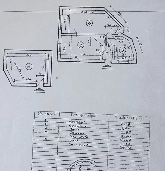 Apartament cu 2 camere decomandat în Cișmigiu