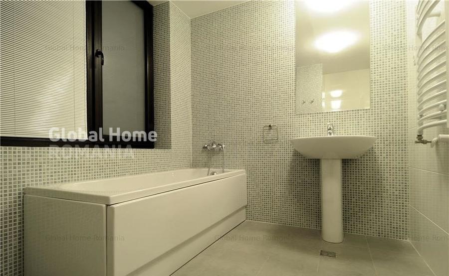 Apartament cu 3 camere semidecomandat, mobilat în Băneasa
