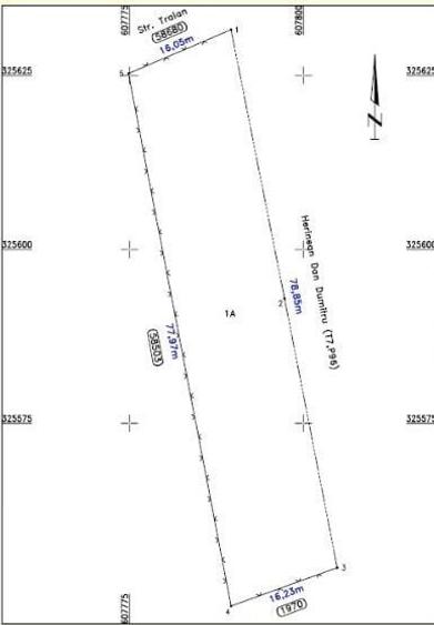 Teren 1.246 mp, Str. Traian Vadu Anei | Aproape de lac ?i A2 - 3