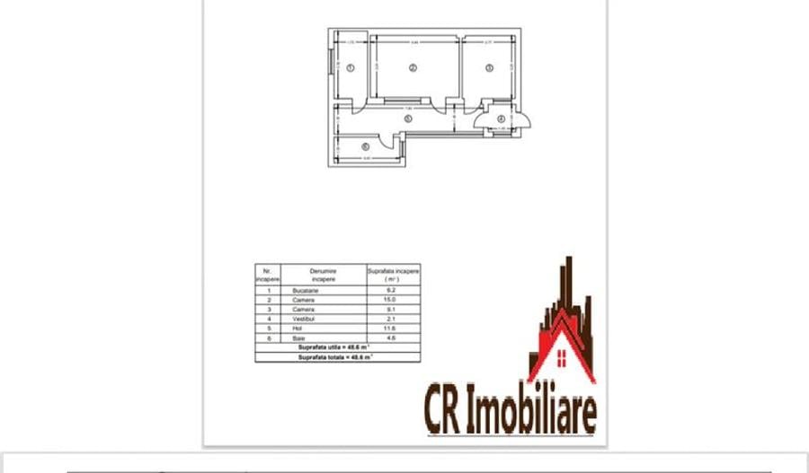 Apartament in Vila 2 camere Cotroceni - 1