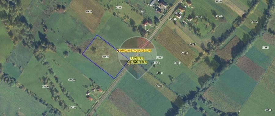 Teren Construcții intravilan de 7430 mp, în Berința