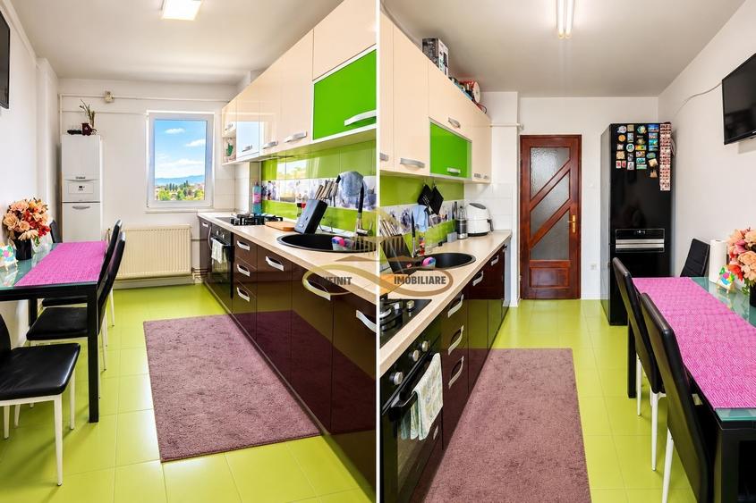 Apartament cu 3 camere decomandat, mobilat în 9 Mai