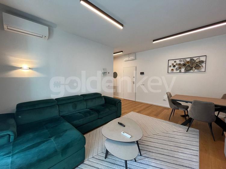 Apartament cu 2 camere decomandat, mobilat în Herăstrău