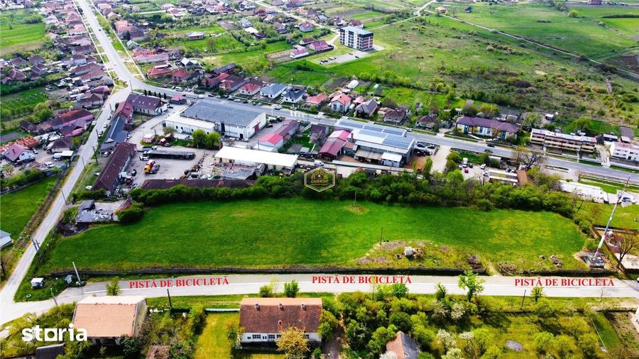 Teren de 12180 mp, în Burdea