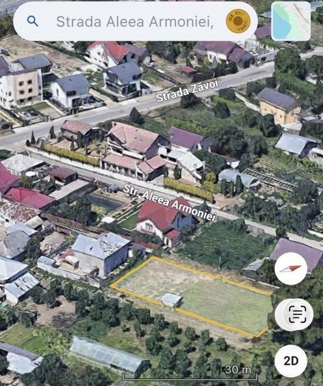 Teren Construcții intravilan de 648 mp, în Ștefănești