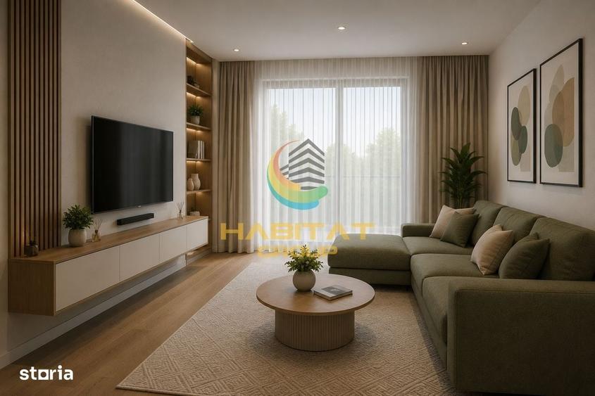 Apartament cu 2 camere decomandat în Titan