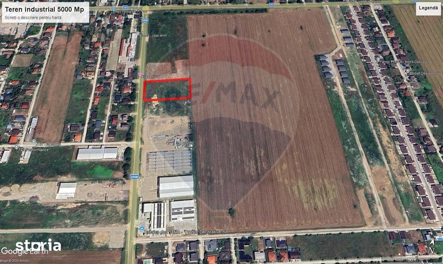 Teren de 5000 mp, în Balotești