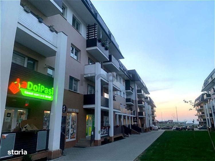 Apartament cu 2 camere, mobilat în Sânpetru