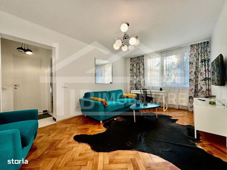 Apartament cu 2 camere semidecomandat în Lefaia