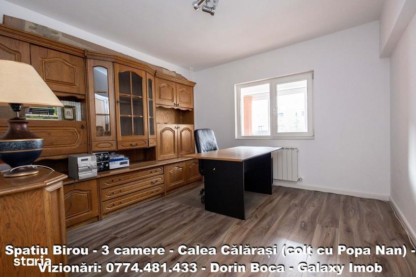 BIROU 3 Camere NEMOBILAT - CALEA CALARASI - Centrala proprie - 6