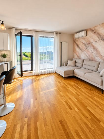 Apartament cu 2 camere semidecomandat în Nord