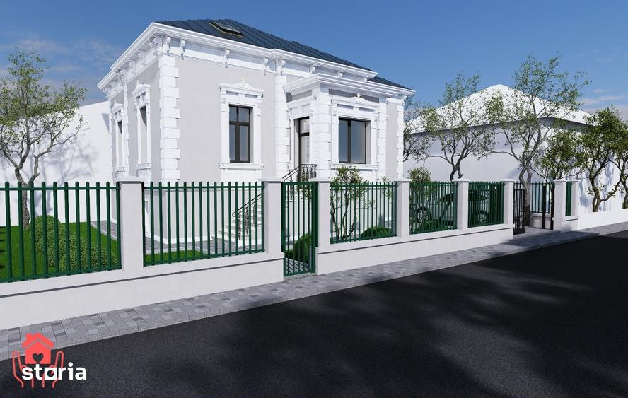 UNIRII (Piata Regina Maria)-Vila interbelica cu proiect autorizat, 2 d - 4