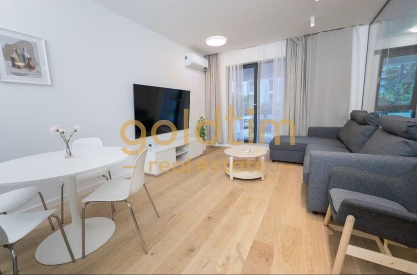 Apartament cu 2 camere decomandat, mobilat în Barbu Văcărescu