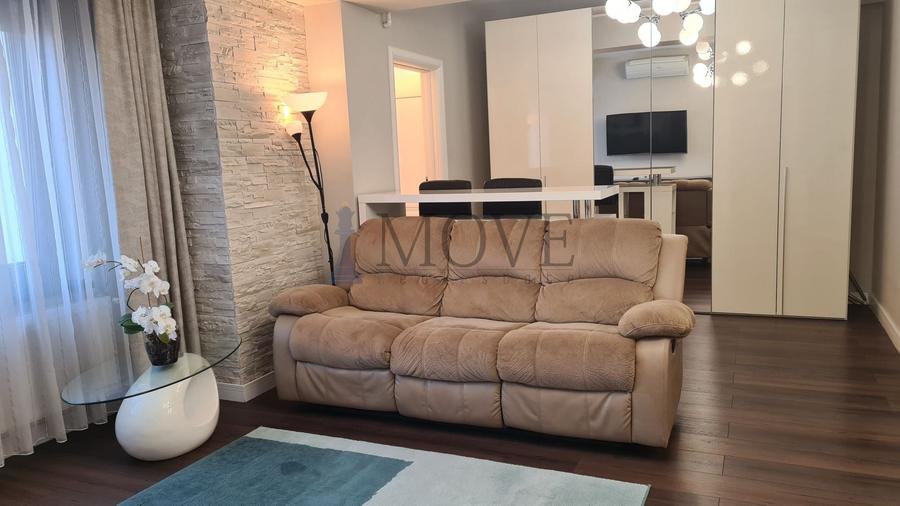 Apartament cu 2 camere semidecomandat, mobilat în Domenii