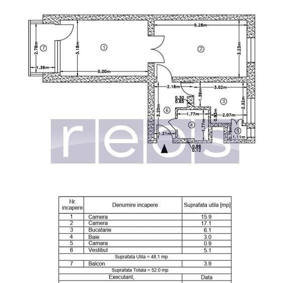 VANZARE 2 CAMERE  DECOMANDAT FLOREASCA - 16