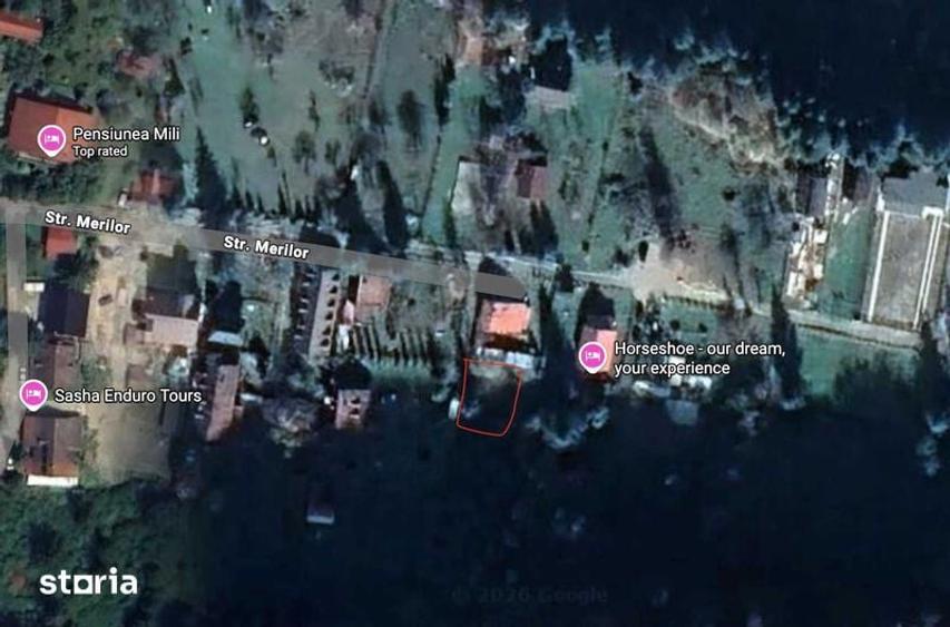 Teren de 500 mp, în Zăvoi