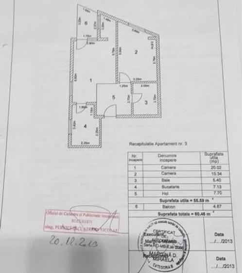 Apartament cu 2 camere semidecomandat în Bucureștii Noi