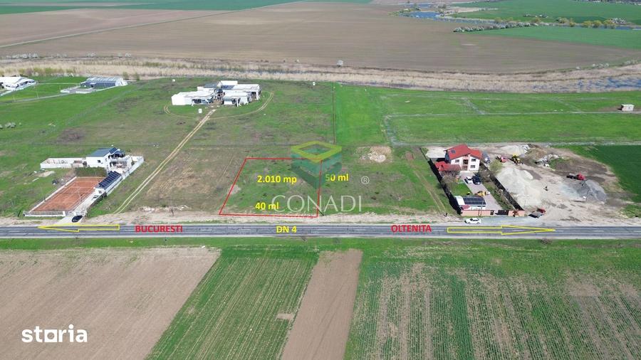 Teren de 2010 mp, în Central