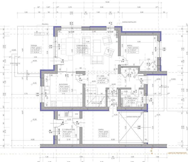 Casa MODERNA cu Garaj si teren 550mp - 3