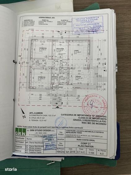 Casă cu 3 camere în Gulia