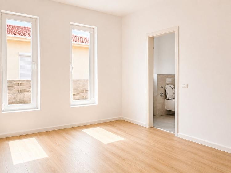 Duplex cu 3 camere cu Canalizare în Aeroport